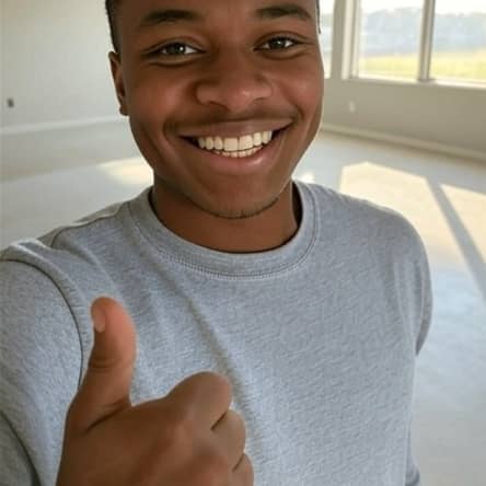 Une personne heureuse ayant obtenu un Débarras Dieppe Gratuit grâce à la valorisation des objets