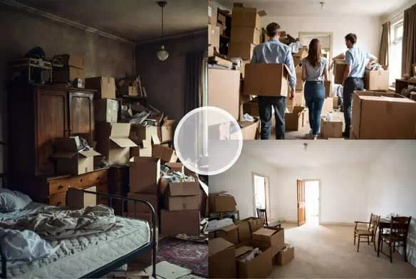 Différentes situations pour faire appel à un débarras maison : déménagement, succession, désencombrement, vente