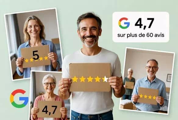 Avis clients Google - Les Compagnons Débarrasseurs